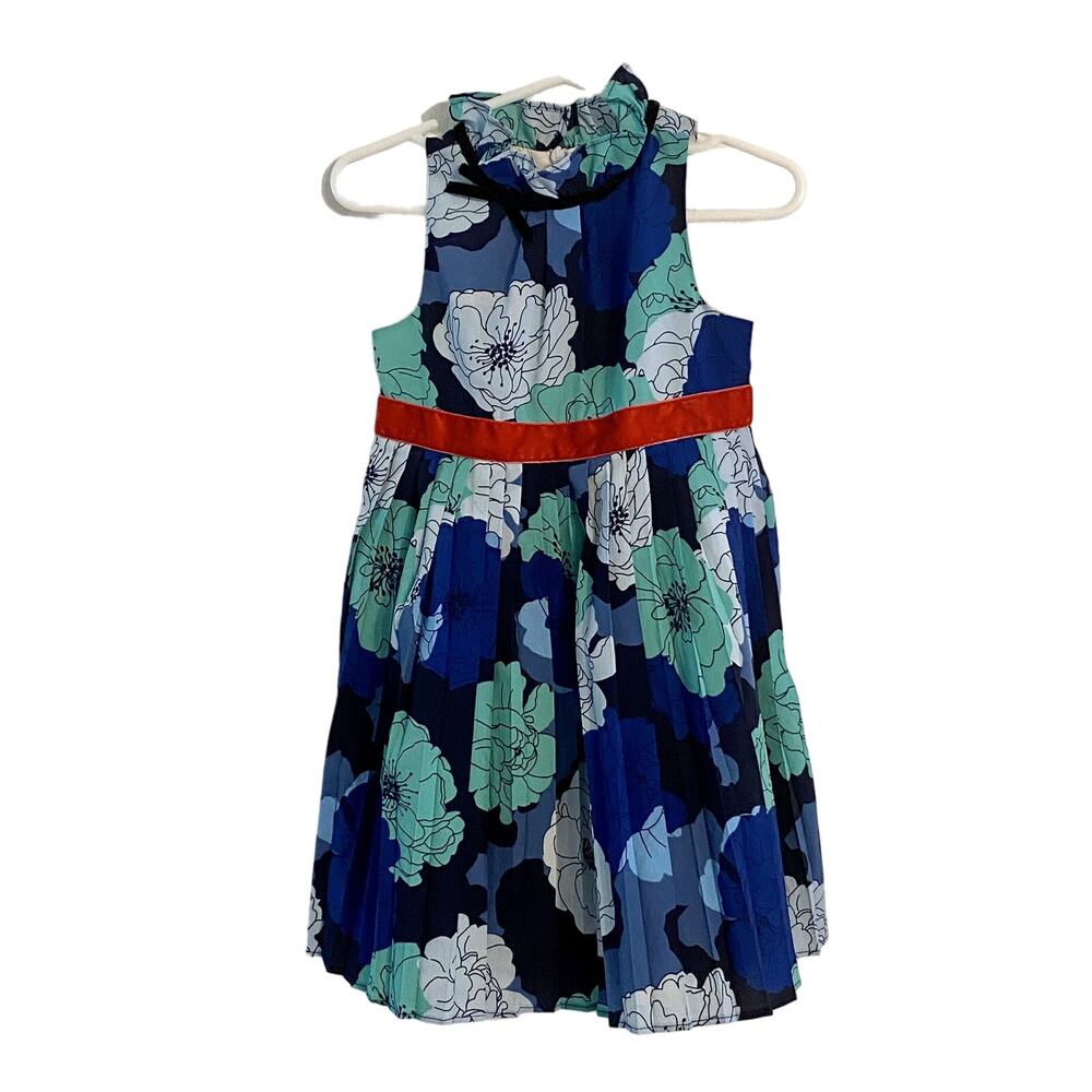 Janie And Jack Sleeveless Floral Dress Size 12 to 18 months NWOT